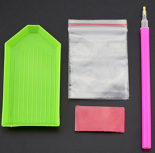 Carregar imagem no visualizador da galeria, Stitch 2024/2 (15cm x 20cm) - 100% Diamantes (Redondo) sem Moldura - Pronta Entrega - Kit Completo