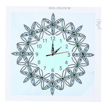 Carregar imagem no visualizador da galeria, Relógio em Diamante 6 - Parcial Diamantes (Kit Completo)