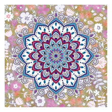 Carregar imagem no visualizador da galeria, Mandala Fluorescente 2 - (30 x 30 cm) - Parcial Diamantes (Redondo) - Kit Completo