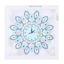 Carregar imagem no visualizador da galeria, Relógio em Diamante 7 - Parcial Diamantes (Kit Completo)