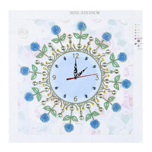 Carregar imagem no visualizador da galeria, Relógio em Diamante 5 - Parcial Diamantes (Kit Completo)