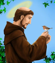 Carregar imagem no visualizador da galeria, São Francisco de Assis 2 - 100% Diamantes (Quadrado) - Kit Completo