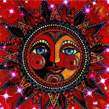 Carregar imagem no visualizador da galeria, Mandala Magnífica 1 - 100% Diamantes (Quadrado) - Kit Completo