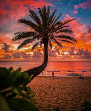 Carregar imagem no visualizador da galeria, Paisagem Havai - 100% Diamantes (Kit Completo) - Kit Completo