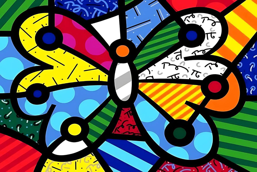 Romero Britto 9 - 100% Diamantes (Kit Completo)