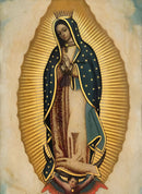 Virgem de Guadalupe - 100% Diamantes (Quadrado) - Kit Completo