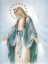 Carregar imagem no visualizador da galeria, Nossa Senhora Maravilhosa 1 - 100% Diamantes (Kit Completo)
