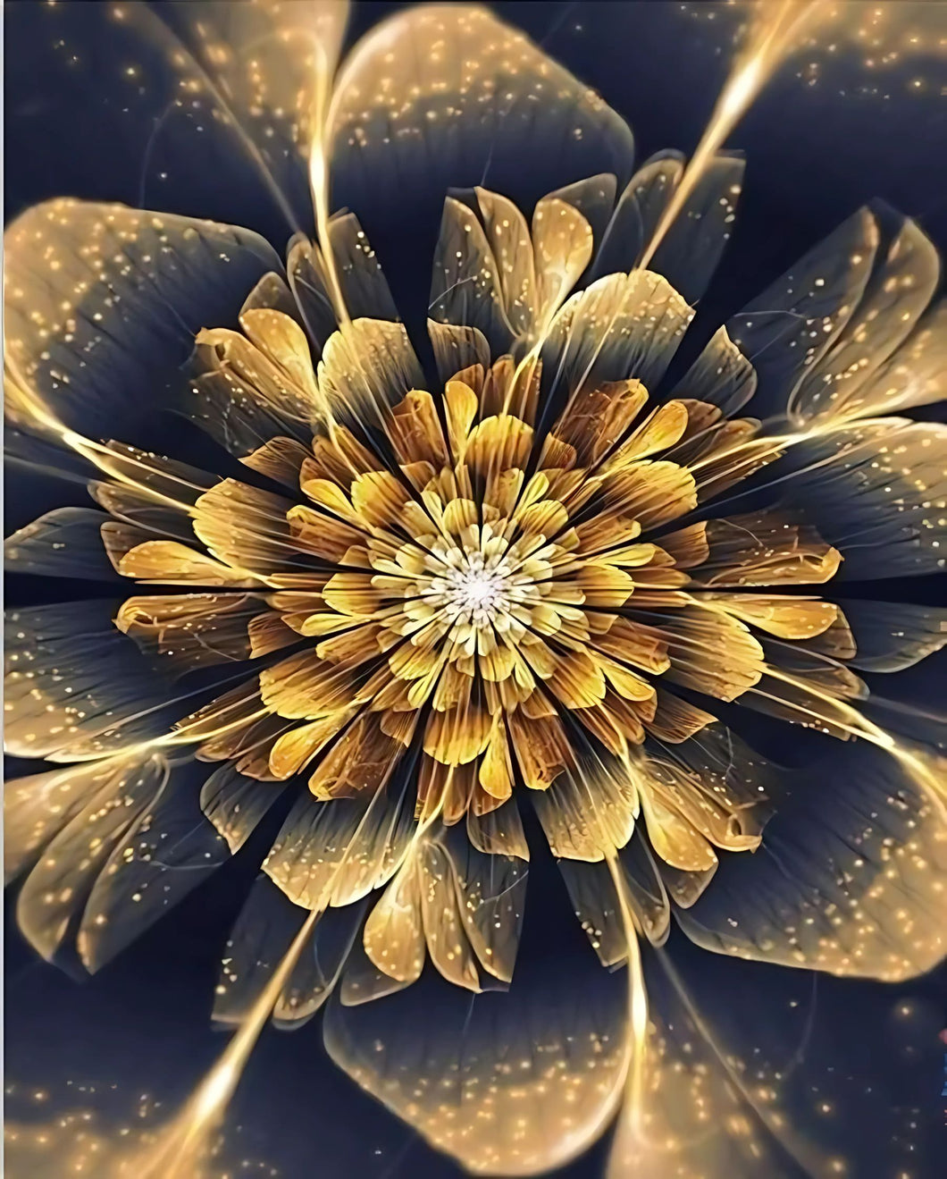Mandala 10 - 100% Diamantes (Kit Completo)