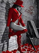 Contraste Vermelho 14 - 100% Diamantes (Kit Completo)