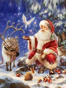Papai Noel 5 - 100% Diamantes (Kit Completo)