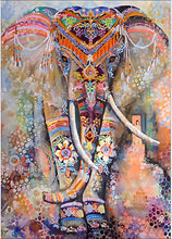 Carregar imagem no visualizador da galeria, Elefante Sagrado - 100% Diamantes (Kit Completo)

