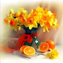 Flores 17 - 100% Diamantes (Kit Completo)