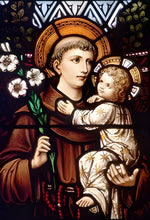 Carregar imagem no visualizador da galeria, Santo Antonio 2025/1  (30 x 40 cm) - 100% Diamantes (Quadrado) - Pronta Entrega - Kit Completo
