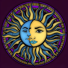 Carregar imagem no visualizador da galeria, Mandalas Maravilhosas 3 - 100% Diamantes (Kit Completo)
