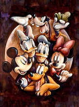 Carregar imagem no visualizador da galeria, Mickey Mouse e Pato Donald 3 - 100% Diamantes (Kit Completo)

