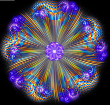 Carregar imagem no visualizador da galeria, Mandala Colorida 2 - 100% Diamantes (Quadrado) - Kit Completo
