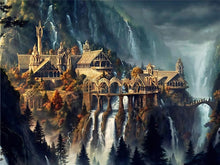 Carregar imagem no visualizador da galeria, Castelo da Cachoeira - 100% Diamantes (Kit Completo)
