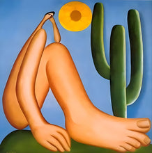 Carregar imagem no visualizador da galeria, Abaporu - Tarsila do Amaral - 100% Diamantes (Quadrado) - Pintura com Diamantes
