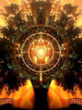 Carregar imagem no visualizador da galeria, Árvore Mandala - 100% Diamantes (Quadrado) - Kit Completo - Pintura com Diamantes
