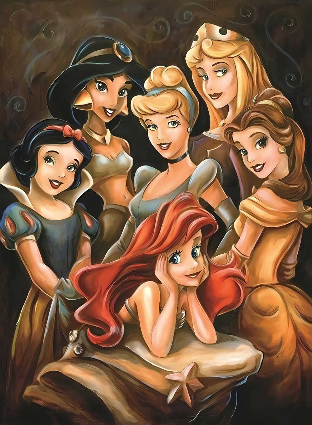 Princesas Disney - 100% Diamantes (Kit Completo)