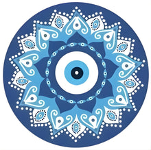 Carregar imagem no visualizador da galeria, Mandala Olho Grego 2 - 100% Diamantes (Redondo) - Kit Completo

