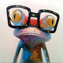 Carregar imagem no visualizador da galeria, Sapinho 2023/1 - 100% Diamantes (Quadrado) - Kit Completo - Pintura com Diamantes
