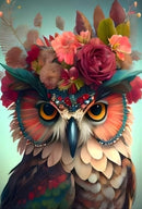 Lindos Animais 2023/13 - 100% Diamantes (Quadrado) - Kit Completo - Pintura com Diamantes