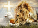Jesus 2023/3 - 100% Diamantes (Quadrado) - Kit Completo - Pintura com Diamantes