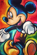 Infantil 2024/4 - Mickey - 100% Diamantes (Quadrado) - Kit Completo - Pintura com Diamantes