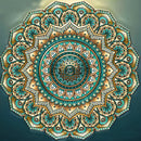 Mandala 16 - 100% Diamantes (Kit Completo)