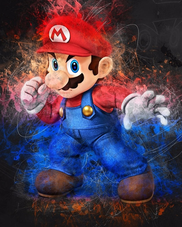 Mario Bros 1 - 100% Diamantes (Kit Completo)