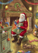 Papai Noel 10 - 100% Diamantes (Kit Completo)