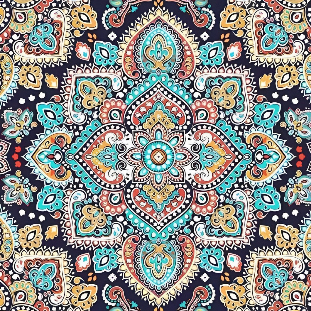 Mandala Magnífica - 100% Diamantes (Kit Completo)