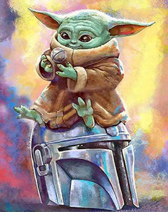 Star Wars 2023/1 - 100% Diamantes (Quadrado) - Kit Completo - Pintura com Diamantes
