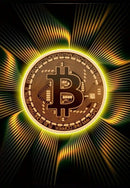 Bitcoin 2023/3 - 100% Diamantes (Quadrado) - Kit Completo - Pintura com Diamantes