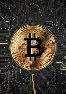 Bitcoin 2023/6 - 100% Diamantes (Quadrado) - Kit Completo - Pintura com Diamantes