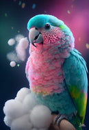 Lindos Animais 2023/18 - 100% Diamantes (Quadrado) - Kit Completo - Pintura com Diamantes