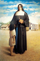 Santa Paulina 2023/4 - 100% Diamantes (Quadrado) - Kit Completo - Pintura com Diamantes