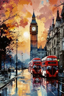 Paisagens 2024/9 - 100% Diamantes (Quadrado) - Kit Completo - Pintura com Diamantes