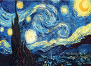 A Noite Estrelada - 100% Diamantes (Quadrado) - Kit Completo - Pintura com Diamantes