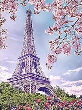 Carregar imagem no visualizador da galeria, Paris sempre Bela 1 - 100% Diamantes (Kit Completo)
