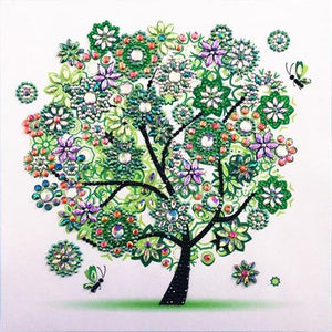 Imagem Artística 8 - 24 x 24 cm - Parcial Diamantes (Kit Completo)