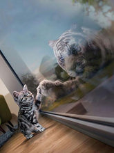 Carregar imagem no visualizador da galeria, Reflexo dos Animais 8 - 100% Diamantes (Kit Completo)
