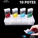 Organizador de Diamantes - 10 Potes
