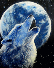 Carregar imagem no visualizador da galeria, Lua Cheia - 100% Diamantes (Kit Completo)
