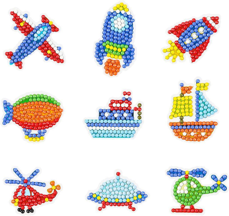 Adesivo Infantil 20 - Kit Completo - Pintura com Diamantes