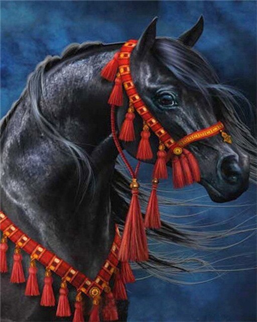 Cavalos Fantásticos 1 - 100% Diamantes (Kit Completo)