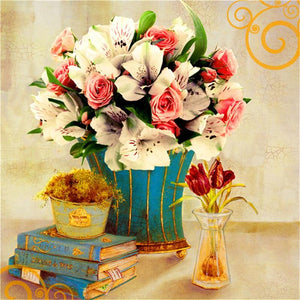 Lindas Flores 2 - 100% Diamantes (Kit Completo)