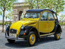 Carro Preto e Amarelo - 100% Diamantes (Kit Completo)