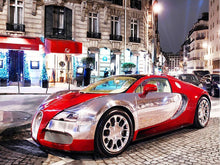 Carregar imagem no visualizador da galeria, Bugatti - 100% Diamantes (Kit Completo) - Pintura com Diamantes
